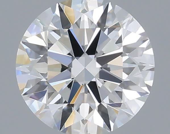 Actual 0.32 carat E Round lab-grown diamond