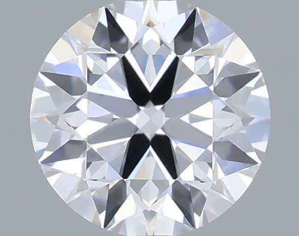Actual 0.28 carat D Round lab-grown diamond