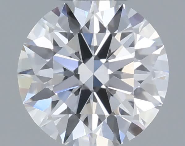Actual 0.29 carat D Round lab-grown diamond