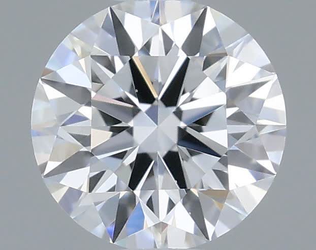 Actual 0.29 carat D Round lab-grown diamond
