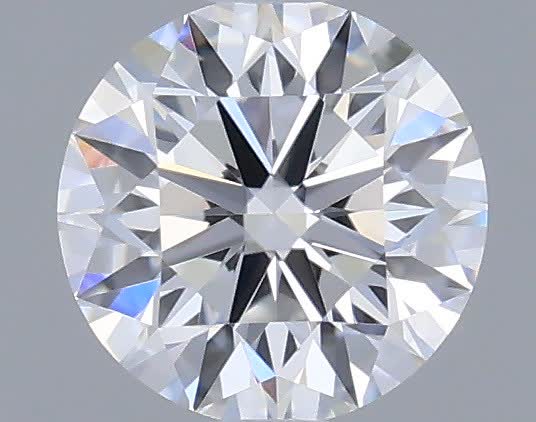 Actual 0.32 carat D Round lab-grown diamond