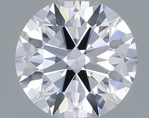 Actual 0.27 carat D Round lab-grown diamond