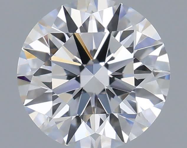 Actual 0.32 carat D Round lab-grown diamond