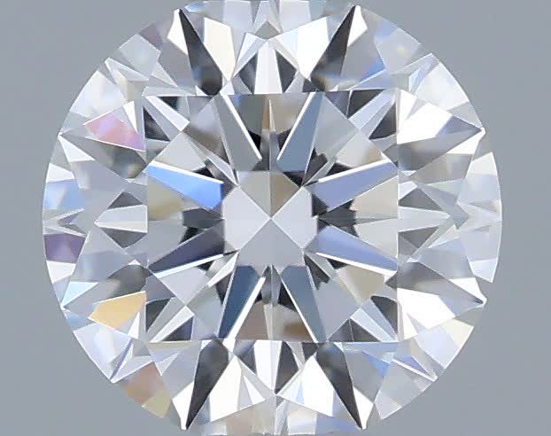 Actual 0.32 carat D Round lab-grown diamond