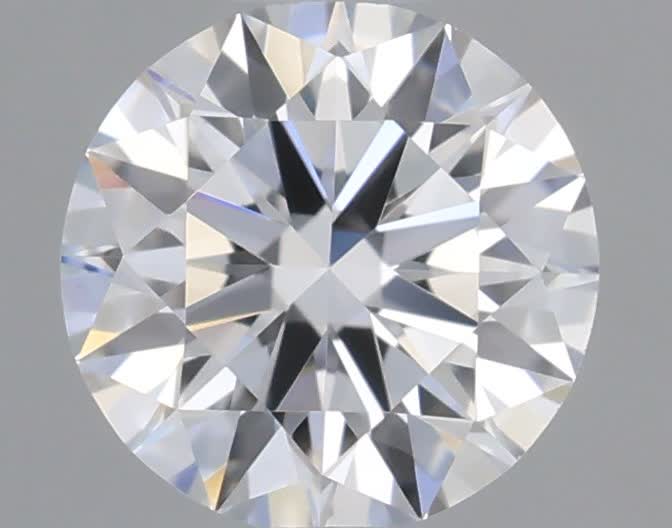 Actual 0.29 carat D Round lab-grown diamond