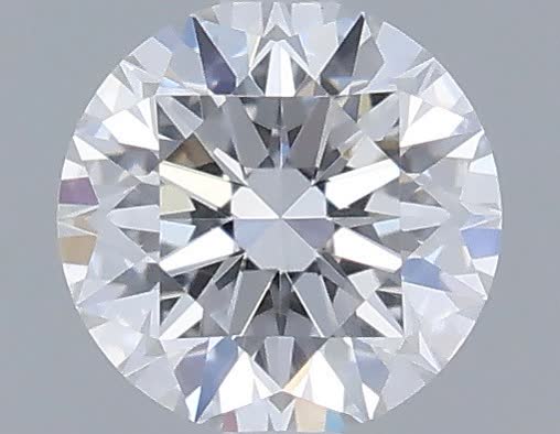 Actual 0.29 carat D Round lab-grown diamond