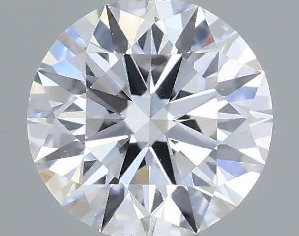 Actual 0.29 carat D Round lab-grown diamond