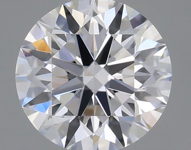 Actual 0.28 carat D Round lab-grown diamond