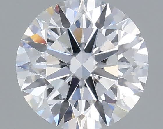 Actual 0.29 carat D Round lab-grown diamond