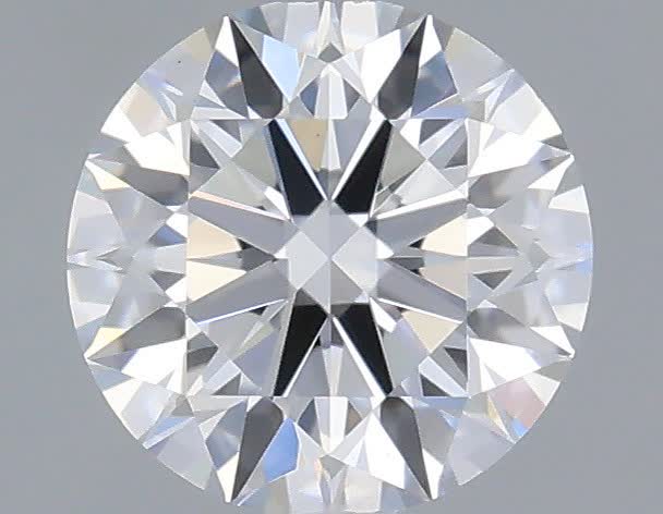 Actual 0.31 carat D Round lab-grown diamond
