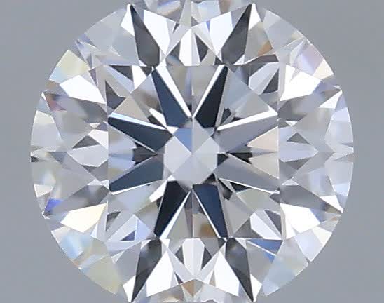 Actual 0.32 carat E Round lab-grown diamond