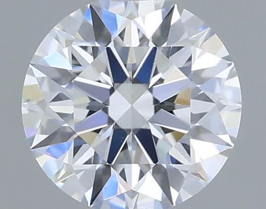Actual 0.32 carat D Round lab-grown diamond