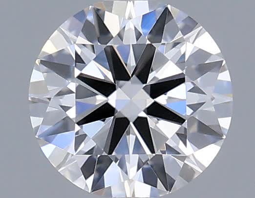 Actual 0.29 carat D Round lab-grown diamond
