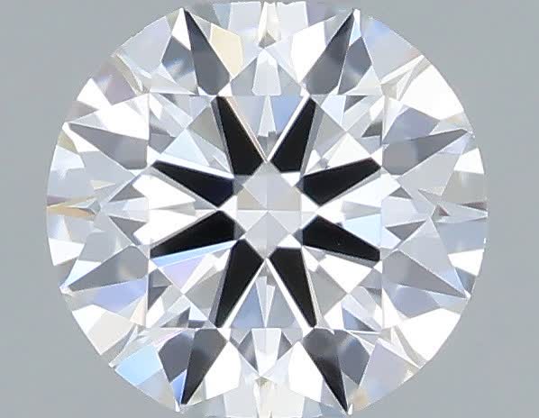 Actual 0.28 carat E Round lab-grown diamond