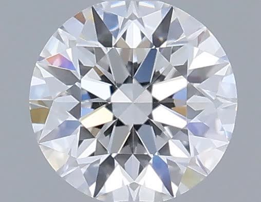Actual 0.29 carat D Round lab-grown diamond