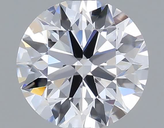 Actual 0.29 carat D Round lab-grown diamond