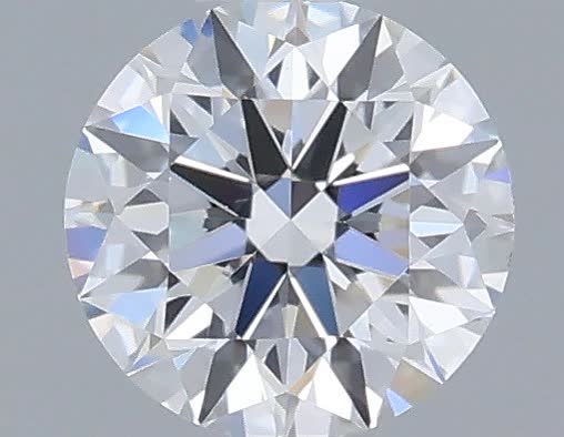 Actual 0.29 carat D Round lab-grown diamond