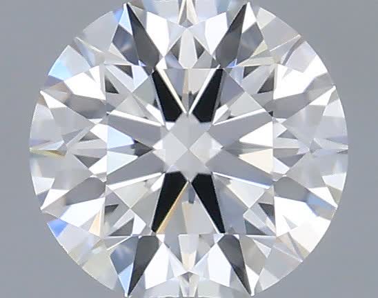 Actual 0.32 carat D Round lab-grown diamond