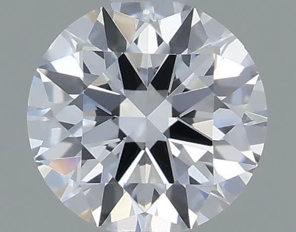 Actual 0.29 carat D Round lab-grown diamond