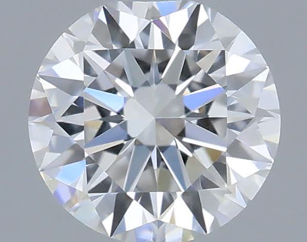 Actual 0.29 carat D Round lab-grown diamond