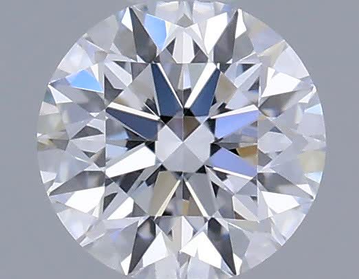 Actual 0.29 carat D Round lab-grown diamond
