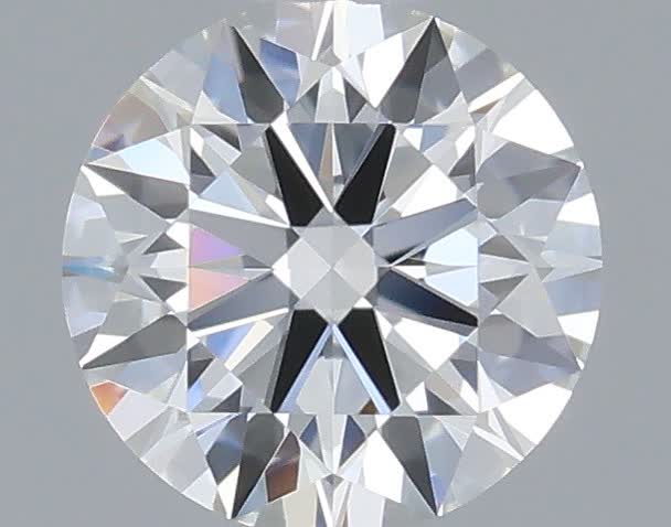Actual 0.32 carat E Round lab-grown diamond