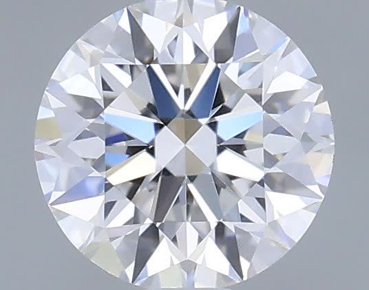 Actual 0.34 carat D Round lab-grown diamond