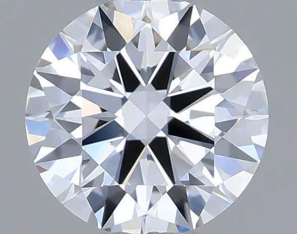 Actual 0.32 carat E Round lab-grown diamond