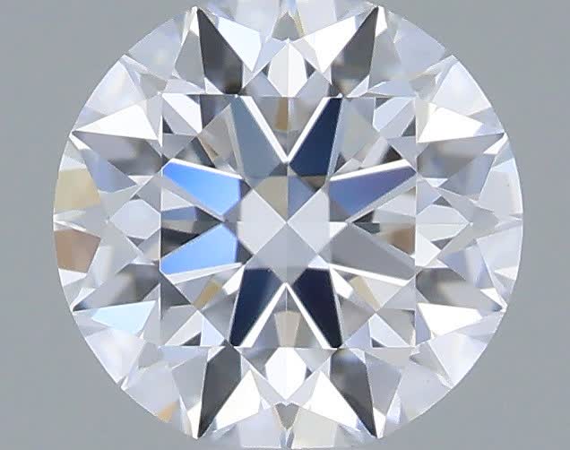 Actual 0.29 carat D Round lab-grown diamond
