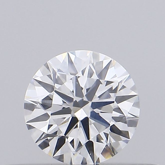 Actual 0.31 carat E Round lab-grown diamond
