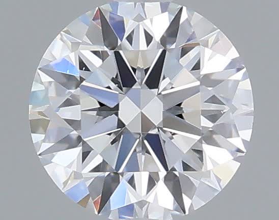 Actual 0.34 carat D Round lab-grown diamond