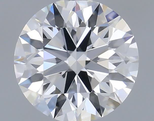 Actual 0.32 carat D Round lab-grown diamond