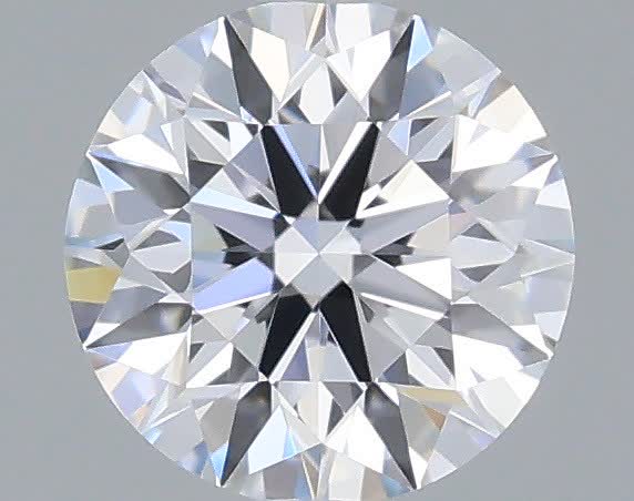 Actual 0.3 carat D Round lab-grown diamond