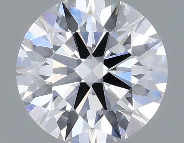 Actual 0.28 carat D Round lab-grown diamond