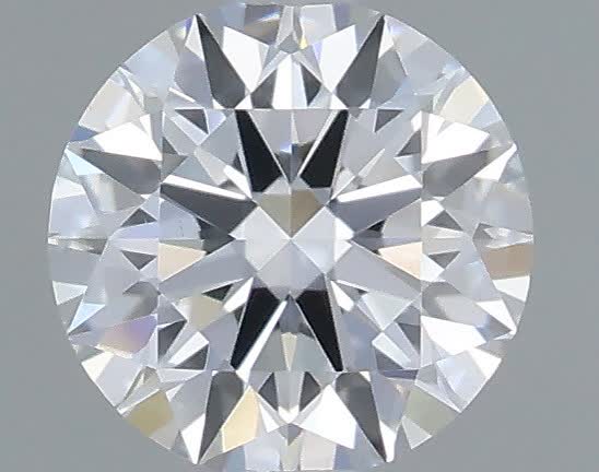 Actual 0.34 carat D Round lab-grown diamond
